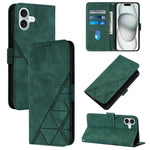 Étui de téléphone en cuir gaufré 3D à rabat avec bandoulière, pour iPhone 16e / 17e, pour iPhone 17 Pro Max, pour iPhone 17 Pro, pour iPhone 17, pour iPhone Air, pour iPhone 16 Pro Max, pour iPhone 16 Pro, pour iPhone 16 Plus