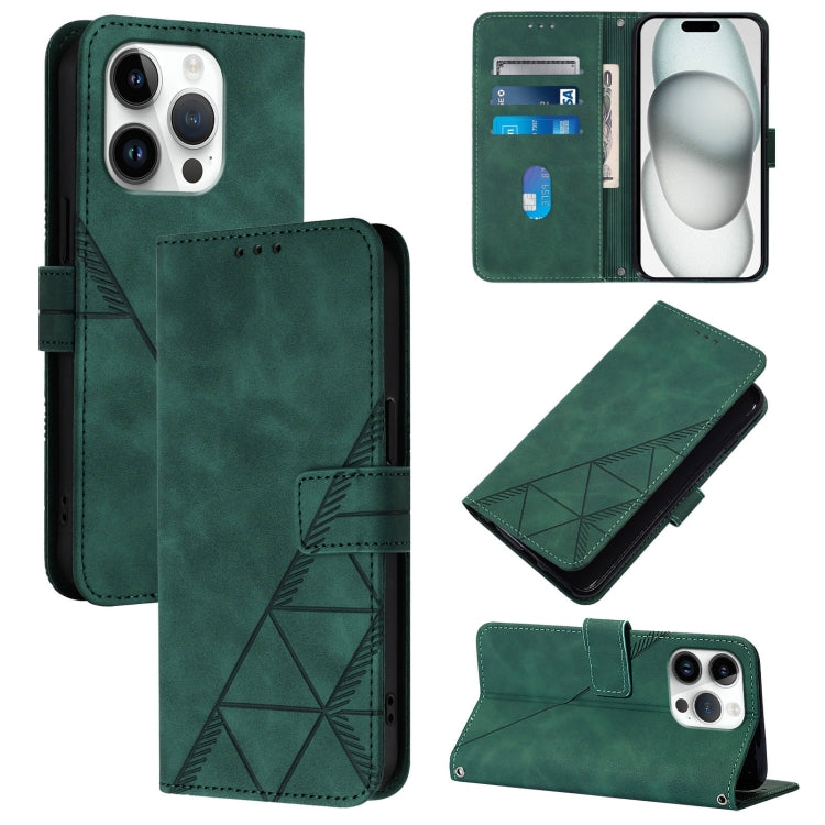 Étui de téléphone en cuir gaufré 3D à rabat avec bandoulière, pour iPhone 16e / 17e, pour iPhone 17 Pro Max, pour iPhone 17 Pro, pour iPhone 17, pour iPhone Air, pour iPhone 16 Pro Max, pour iPhone 16 Pro, pour iPhone 16 Plus
