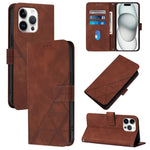 Étui de téléphone en cuir gaufré 3D à rabat avec bandoulière, pour iPhone 16e / 17e, pour iPhone 17 Pro Max, pour iPhone 17 Pro, pour iPhone 17, pour iPhone Air, pour iPhone 16 Pro Max, pour iPhone 16 Pro, pour iPhone 16 Plus