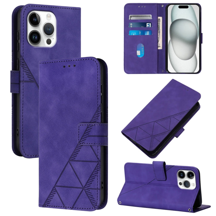 Étui de téléphone en cuir gaufré 3D à rabat avec bandoulière, pour iPhone 16e / 17e, pour iPhone 17 Pro Max, pour iPhone 17 Pro, pour iPhone 17, pour iPhone Air, pour iPhone 16 Pro Max, pour iPhone 16 Pro, pour iPhone 16 Plus
