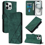 Étui de téléphone en cuir gaufré 3D à rabat avec bandoulière, pour iPhone 16e / 17e, pour iPhone 17 Pro Max, pour iPhone 17 Pro, pour iPhone 17, pour iPhone Air, pour iPhone 16 Pro Max, pour iPhone 16 Pro, pour iPhone 16 Plus