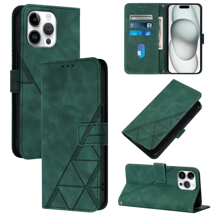 Étui de téléphone en cuir gaufré 3D à rabat avec bandoulière, pour iPhone 16e / 17e, pour iPhone 17 Pro Max, pour iPhone 17 Pro, pour iPhone 17, pour iPhone Air, pour iPhone 16 Pro Max, pour iPhone 16 Pro, pour iPhone 16 Plus