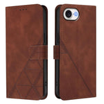 Étui de téléphone en cuir gaufré 3D à rabat avec bandoulière, pour iPhone 16e / 17e, pour iPhone 17 Pro Max, pour iPhone 17 Pro, pour iPhone 17, pour iPhone Air, pour iPhone 16 Pro Max, pour iPhone 16 Pro, pour iPhone 16 Plus