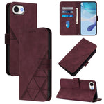 Étui de téléphone en cuir gaufré 3D à rabat avec bandoulière, pour iPhone 16e / 17e, pour iPhone 17 Pro Max, pour iPhone 17 Pro, pour iPhone 17, pour iPhone Air, pour iPhone 16 Pro Max, pour iPhone 16 Pro, pour iPhone 16 Plus