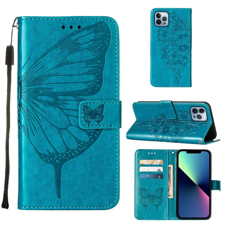 Étui de téléphone en cuir avec papillon en relief, pour iPhone 16 Pro, pour iPhone 16 Plus, pour iPhone 16, pour iPhone 15 Pro Max, pour iPhone 15 Pro, pour iPhone 15 Plus