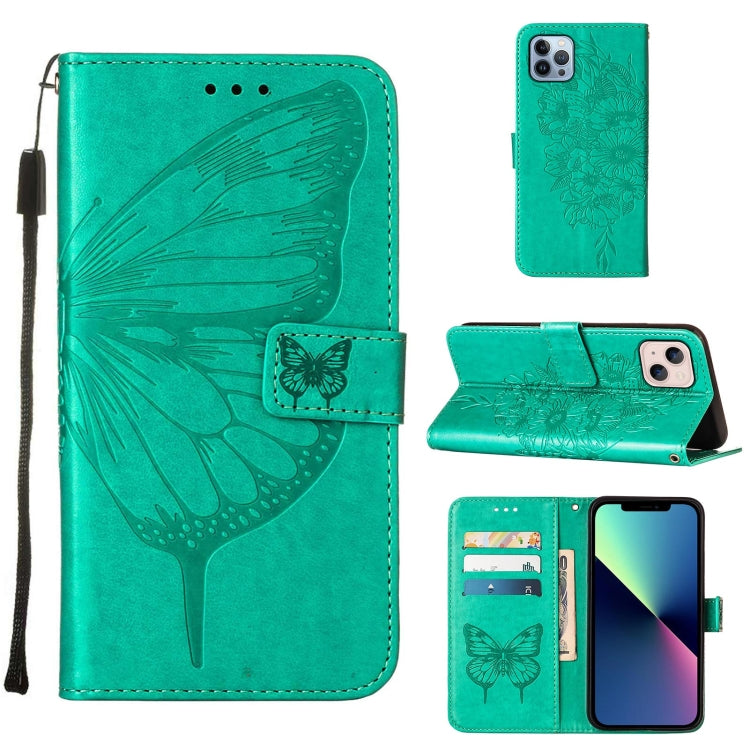 Étui de téléphone en cuir avec papillon en relief, pour iPhone 16 Pro, pour iPhone 16 Plus, pour iPhone 16, pour iPhone 15 Pro Max, pour iPhone 15 Pro, pour iPhone 15 Plus