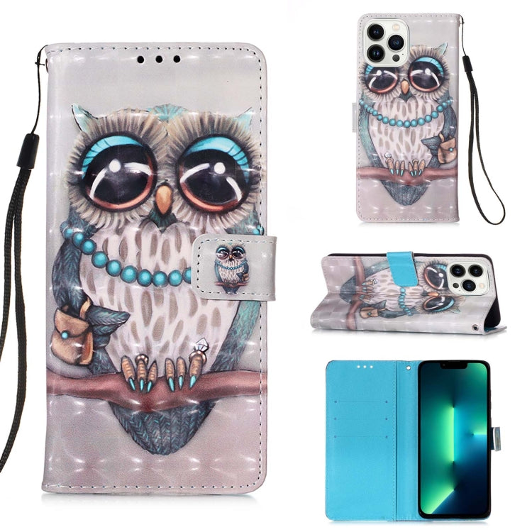 Étui de téléphone en cuir à rabat horizontal avec peinture 3D, pour iPhone 16 Pro, pour iPhone 16 Plus, pour iPhone 16, pour iPhone 15 Pro Max, pour iPhone 15 Pro, pour iPhone 15 Plus