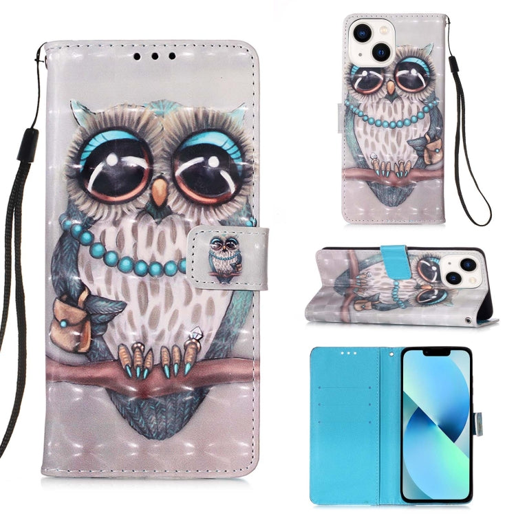 Étui de téléphone en cuir à rabat horizontal avec peinture 3D, pour iPhone 16 Pro, pour iPhone 16 Plus, pour iPhone 16, pour iPhone 15 Pro Max, pour iPhone 15 Pro, pour iPhone 15 Plus