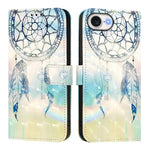 Coque de téléphone en cuir à rabat horizontal avec peinture 3D, pour iPhone 17e / 16e, pour iPhone 17 Pro Max, pour iPhone 17 Pro, pour iPhone 17, pour iPhone Air, pour iPhone 16 Pro Max