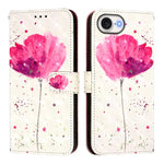 Coque de téléphone en cuir à rabat horizontal avec peinture 3D, pour iPhone 17e / 16e, pour iPhone 17 Pro Max, pour iPhone 17 Pro, pour iPhone 17, pour iPhone Air, pour iPhone 16 Pro Max