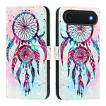 Coque de téléphone en cuir à rabat horizontal avec peinture 3D, pour iPhone 17e / 16e, pour iPhone 17 Pro Max, pour iPhone 17 Pro, pour iPhone 17, pour iPhone Air, pour iPhone 16 Pro Max