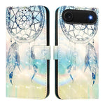 Coque de téléphone en cuir à rabat horizontal avec peinture 3D, pour iPhone 17e / 16e, pour iPhone 17 Pro Max, pour iPhone 17 Pro, pour iPhone 17, pour iPhone Air, pour iPhone 16 Pro Max