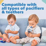 3 PCS/Set Jouets de dentition pour bébé Chaîne de tétine épaissie, livraison couleur aléatoire