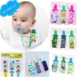 3 PCS/Set Jouets de dentition pour bébé Chaîne de tétine épaissie, livraison couleur aléatoire