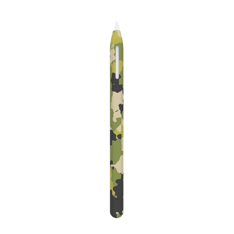 Étui de protection en silicone camouflage pour Apple Pencil 2, pour Apple Pencil 1