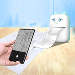 Imprimante thermique Bluetooth sans fil C9 Mini, avec 1 rouleau de papier, avec 5 papiers, avec 10 papiers, avec 5 papiers autocollants, avec 5 papiers et 5 autocollants, avec 5 papiers, 5 autocollants et 3 papiers colorés