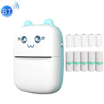 Imprimante thermique Bluetooth sans fil C9 Mini, avec 1 rouleau de papier, avec 5 papiers, avec 10 papiers, avec 5 papiers autocollants, avec 5 papiers et 5 autocollants, avec 5 papiers, 5 autocollants et 3 papiers colorés