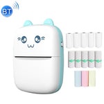 Imprimante thermique Bluetooth sans fil C9 Mini, avec 1 rouleau de papier, avec 5 papiers, avec 10 papiers, avec 5 papiers autocollants, avec 5 papiers et 5 autocollants, avec 5 papiers, 5 autocollants et 3 papiers colorés