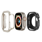 Étui de montre hybride 2 en 1 en PC et TPU.