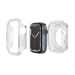 Étui de montre hybride 2 en 1 en PC et TPU.