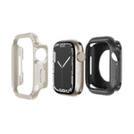 Étui de montre hybride 2 en 1 en PC et TPU.