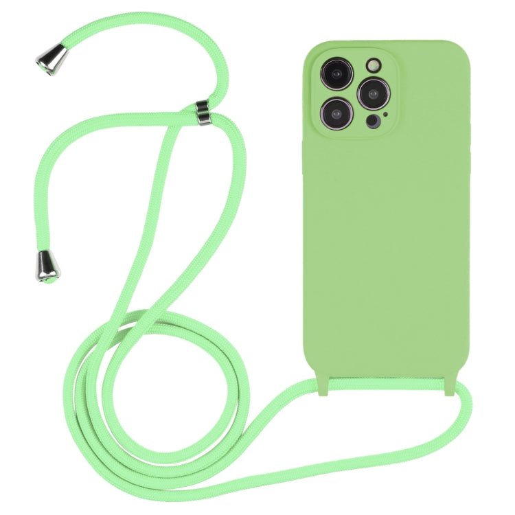 Coque en Silicone Liquide avec Cordon, Pour iPhone 16 Pro Max, Pour iPhone 16 Pro, Pour iPhone 16 Plus