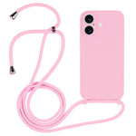 Coque en silicone liquide avec cordon bandoulière, pour iPhone 17 Pro Max, pour iPhone 17 Pro, pour iPhone 17, pour iPhone Air