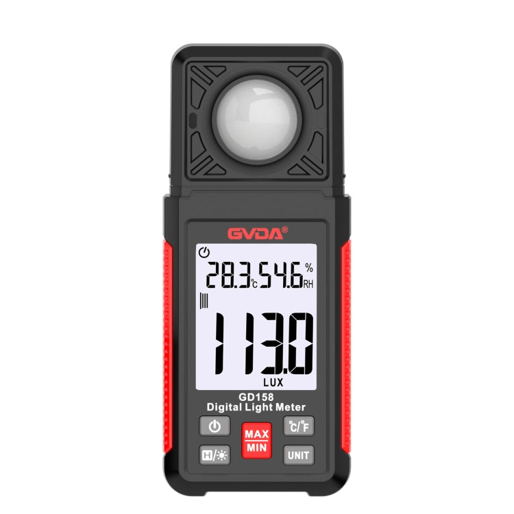 Luxmètre numérique GVDA GD158 200000Lux, testeur de luminosité photomètre