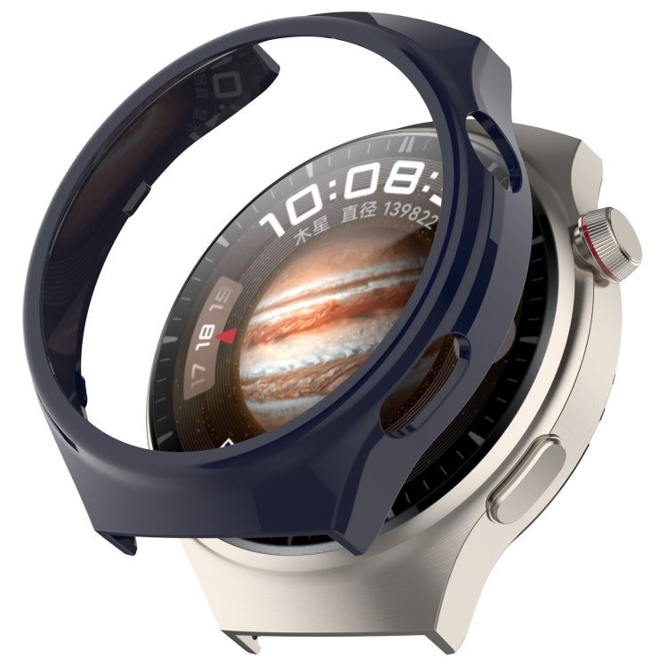 Half Coverage Hollowed Watch Protective Case + Hydrogel Film Set, For Huawei Watch 4 Pro