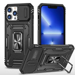 Coque de téléphone Armor PC + TPU avec protection de caméra, Pour iPhone 16 Pro, Pour iPhone 16 Plus, Pour iPhone 16, Pour iPhone 15 Pro Max, Pour iPhone 15 Pro, Pour iPhone 15 Plus