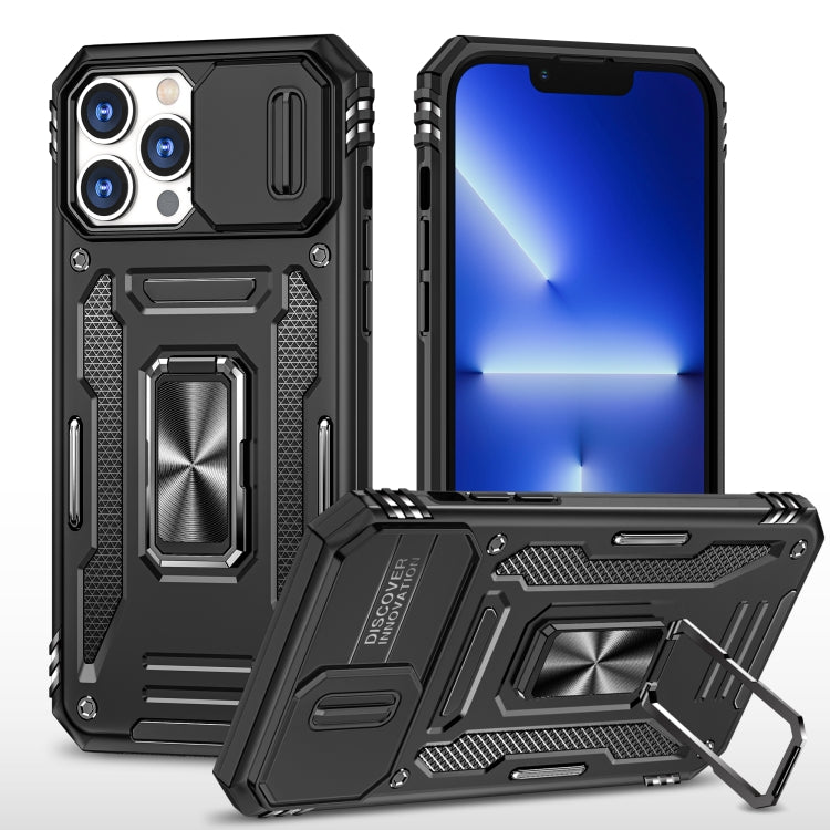 Coque de téléphone Armor PC + TPU avec protection de caméra, Pour iPhone 16 Pro, Pour iPhone 16 Plus, Pour iPhone 16, Pour iPhone 15 Pro Max, Pour iPhone 15 Pro, Pour iPhone 15 Plus
