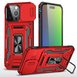 Coque de téléphone Armor PC + TPU avec protection de caméra, Pour iPhone 16 Pro, Pour iPhone 16 Plus, Pour iPhone 16, Pour iPhone 15 Pro Max, Pour iPhone 15 Pro, Pour iPhone 15 Plus