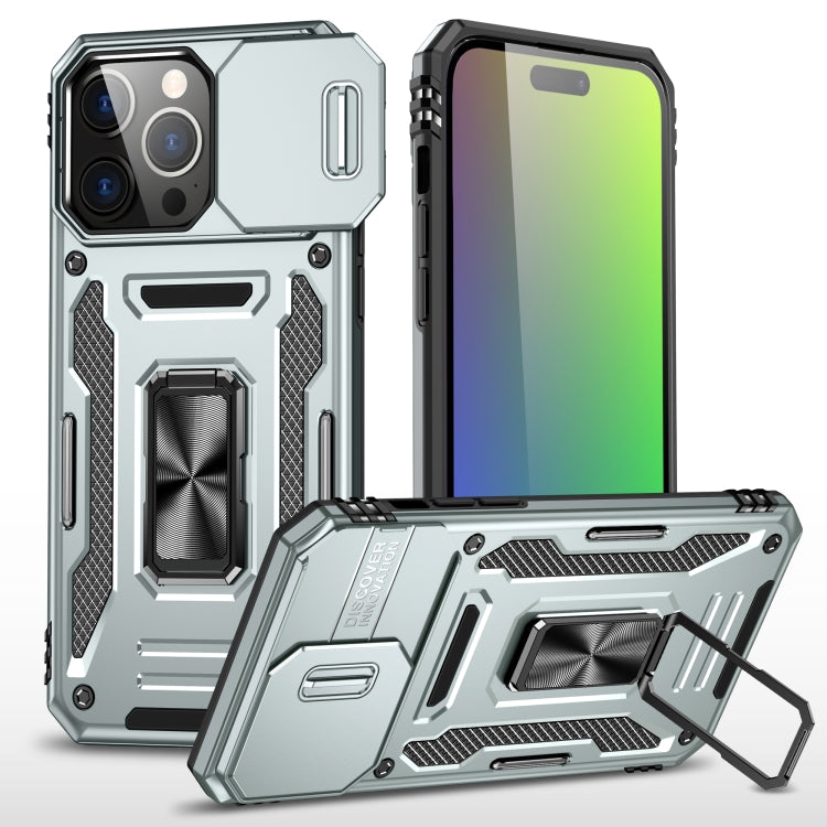 Coque de téléphone Armor PC + TPU avec protection de caméra, Pour iPhone 16 Pro, Pour iPhone 16 Plus, Pour iPhone 16, Pour iPhone 15 Pro Max, Pour iPhone 15 Pro, Pour iPhone 15 Plus