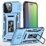 Coque de téléphone Armor PC + TPU avec protection de caméra, Pour iPhone 16 Pro, Pour iPhone 16 Plus, Pour iPhone 16, Pour iPhone 15 Pro Max, Pour iPhone 15 Pro, Pour iPhone 15 Plus