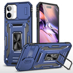 Coque de téléphone Armor PC + TPU avec protection de caméra, Pour iPhone 16 Pro, Pour iPhone 16 Plus, Pour iPhone 16, Pour iPhone 15 Pro Max, Pour iPhone 15 Pro, Pour iPhone 15 Plus