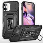 Coque de téléphone Armor PC + TPU avec protection de caméra, Pour iPhone 16 Pro, Pour iPhone 16 Plus, Pour iPhone 16, Pour iPhone 15 Pro Max, Pour iPhone 15 Pro, Pour iPhone 15 Plus