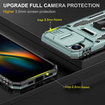 Coque de téléphone de protection PC + TPU avec protection d'appareil photo, pour iPhone 17e / 16e, pour iPhone 17 Pro Max, pour iPhone 17 Pro, pour iPhone 17, pour iPhone Air, pour iPhone 16 Pro Max