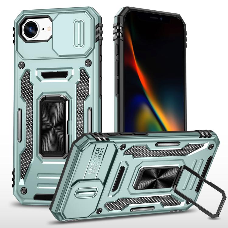 Coque de téléphone de protection PC + TPU avec protection d'appareil photo, pour iPhone 17e / 16e, pour iPhone 17 Pro Max, pour iPhone 17 Pro, pour iPhone 17, pour iPhone Air, pour iPhone 16 Pro Max