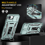 Coque de téléphone de protection PC + TPU avec protection d'appareil photo, pour iPhone 17e / 16e, pour iPhone 17 Pro Max, pour iPhone 17 Pro, pour iPhone 17, pour iPhone Air, pour iPhone 16 Pro Max