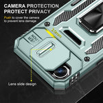 Coque de téléphone de protection PC + TPU avec protection d'appareil photo, pour iPhone 17e / 16e, pour iPhone 17 Pro Max, pour iPhone 17 Pro, pour iPhone 17, pour iPhone Air, pour iPhone 16 Pro Max