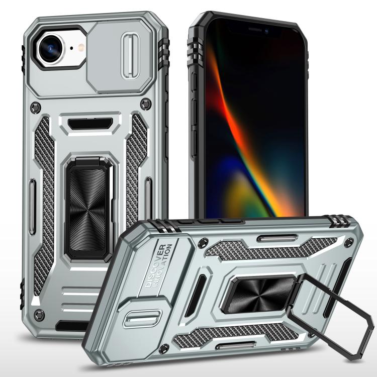 Coque de téléphone de protection PC + TPU avec protection d'appareil photo, pour iPhone 17e / 16e, pour iPhone 17 Pro Max, pour iPhone 17 Pro, pour iPhone 17, pour iPhone Air, pour iPhone 16 Pro Max