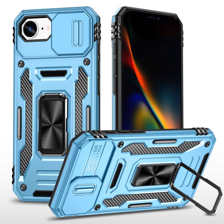 Coque de téléphone de protection PC + TPU avec protection d'appareil photo, pour iPhone 17e / 16e, pour iPhone 17 Pro Max, pour iPhone 17 Pro, pour iPhone 17, pour iPhone Air, pour iPhone 16 Pro Max