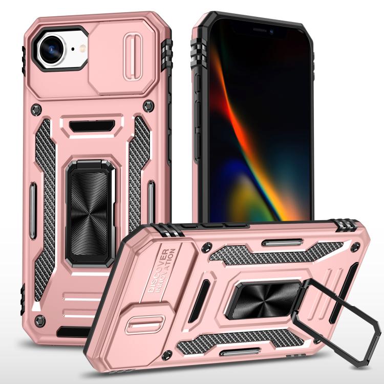 Coque de téléphone de protection PC + TPU avec protection d'appareil photo, pour iPhone 17e / 16e, pour iPhone 17 Pro Max, pour iPhone 17 Pro, pour iPhone 17, pour iPhone Air, pour iPhone 16 Pro Max