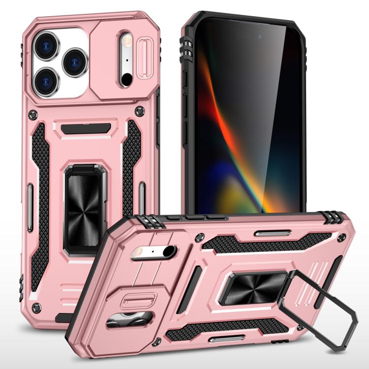 Coque de téléphone de protection PC + TPU avec protection d'appareil photo, pour iPhone 17e / 16e, pour iPhone 17 Pro Max, pour iPhone 17 Pro, pour iPhone 17, pour iPhone Air, pour iPhone 16 Pro Max