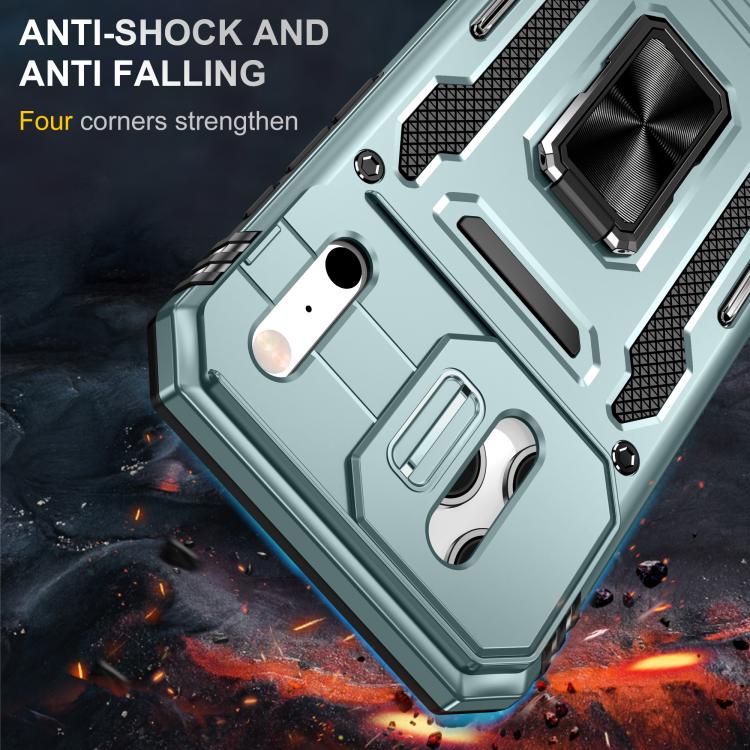 Coque de téléphone de protection PC + TPU avec protection d'appareil photo, pour iPhone 17e / 16e, pour iPhone 17 Pro Max, pour iPhone 17 Pro, pour iPhone 17, pour iPhone Air, pour iPhone 16 Pro Max
