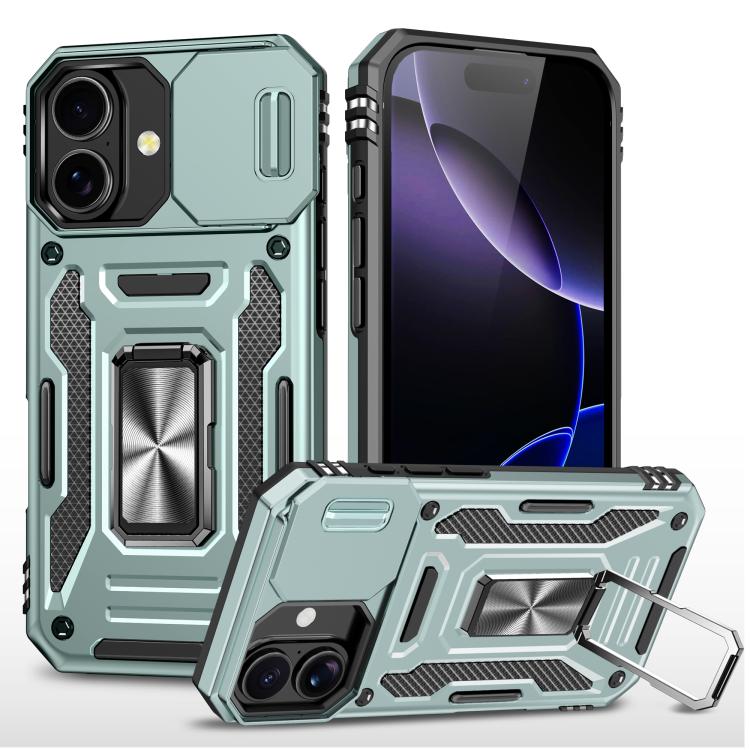 Coque de téléphone de protection PC + TPU avec protection d'appareil photo, pour iPhone 17e / 16e, pour iPhone 17 Pro Max, pour iPhone 17 Pro, pour iPhone 17, pour iPhone Air, pour iPhone 16 Pro Max