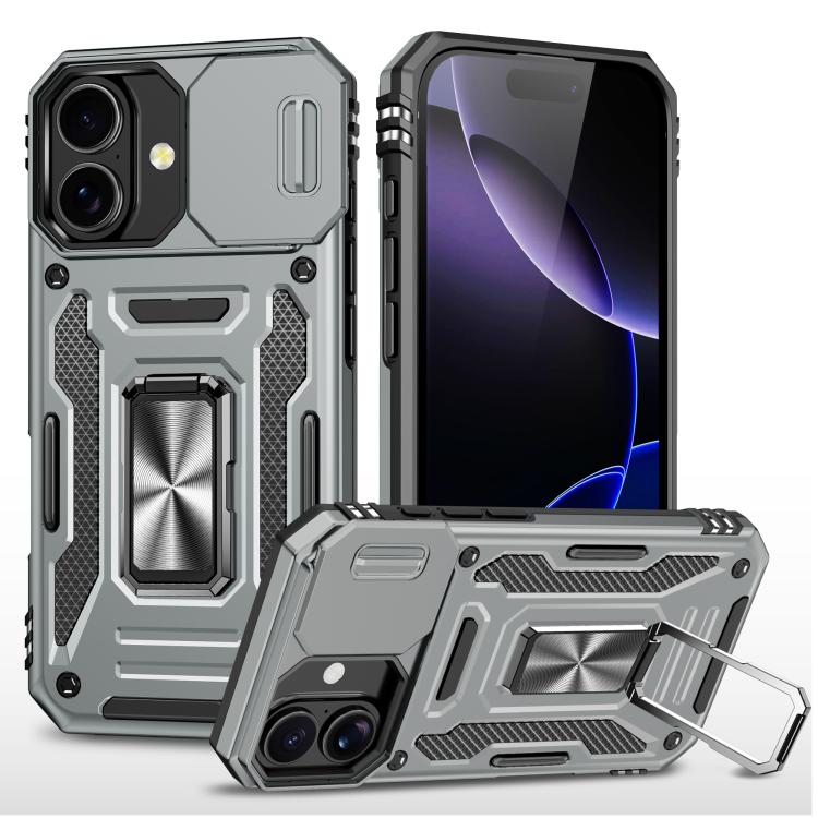 Coque de téléphone de protection PC + TPU avec protection d'appareil photo, pour iPhone 17e / 16e, pour iPhone 17 Pro Max, pour iPhone 17 Pro, pour iPhone 17, pour iPhone Air, pour iPhone 16 Pro Max