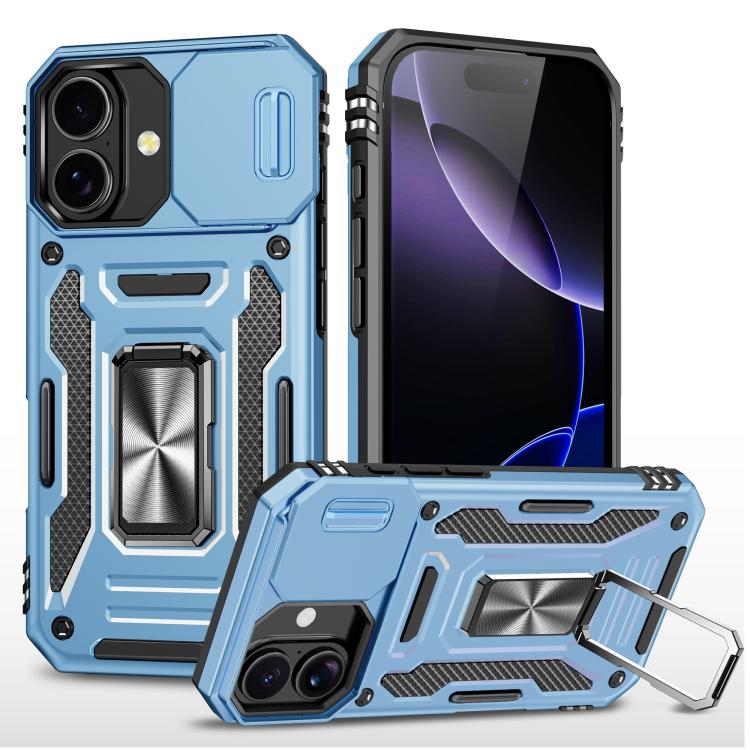 Coque de téléphone de protection PC + TPU avec protection d'appareil photo, pour iPhone 17e / 16e, pour iPhone 17 Pro Max, pour iPhone 17 Pro, pour iPhone 17, pour iPhone Air, pour iPhone 16 Pro Max