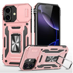 Coque de téléphone de protection PC + TPU avec protection d'appareil photo, pour iPhone 17e / 16e, pour iPhone 17 Pro Max, pour iPhone 17 Pro, pour iPhone 17, pour iPhone Air, pour iPhone 16 Pro Max
