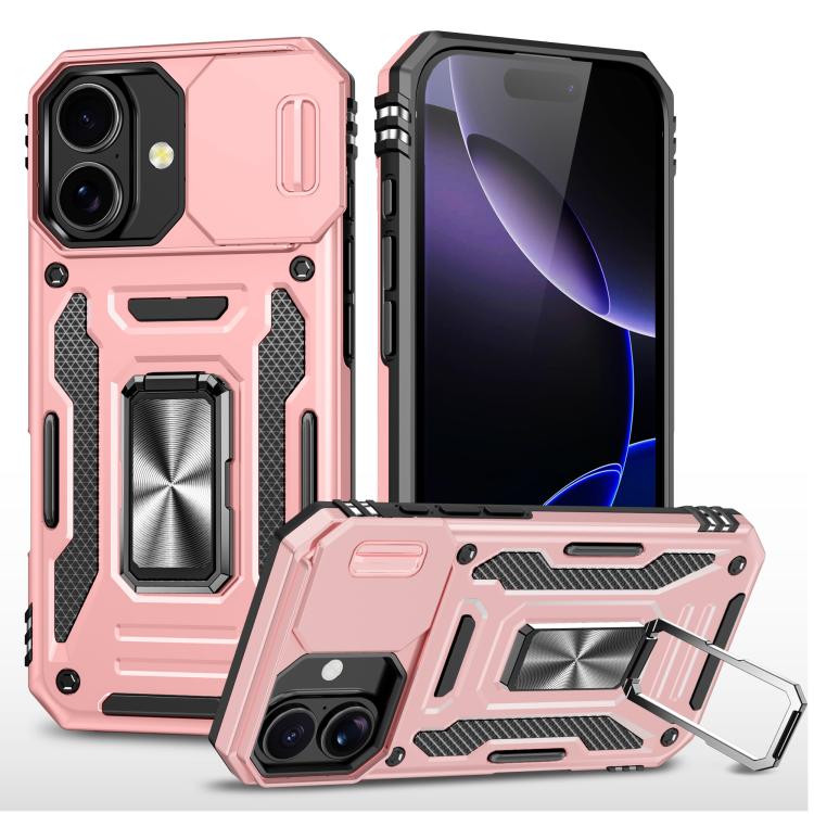 Coque de téléphone de protection PC + TPU avec protection d'appareil photo, pour iPhone 17e / 16e, pour iPhone 17 Pro Max, pour iPhone 17 Pro, pour iPhone 17, pour iPhone Air, pour iPhone 16 Pro Max